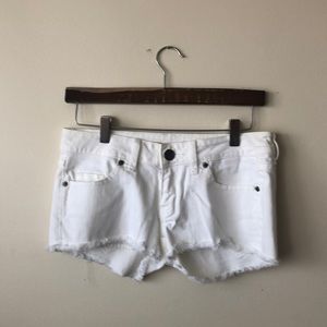 Like NEW-Vintage Victoria’s Secret - white jeans shorts - 2
